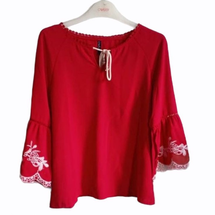 atasan /blouse tangan  panjang Cavalier Ori (no preloved)
