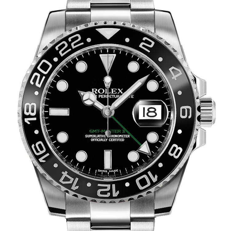 Rolex GMT master II 116710LN discontinued model ORIGINAL RESMI