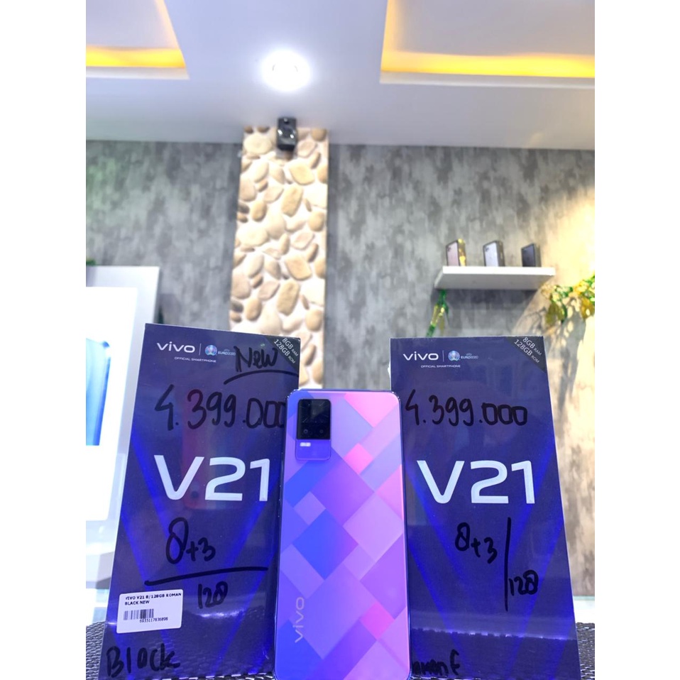 Vivo V21 4g 11 128gb New Garansi Resmi Vivo 1 Tahun