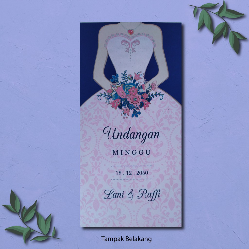 blanko undangan kosong "ERBA"