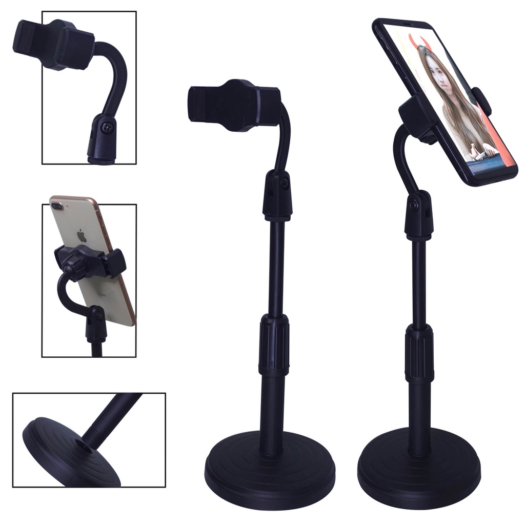 Desktop Mobile Phone Holder Bracket Adjustable Stand Handphon DH 306