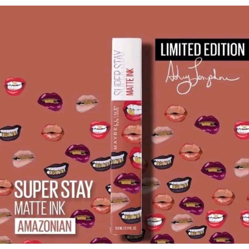 Maybelline SuperStay Matte Ink 100% ORIGINAL!! Jaminan uang kembali!!