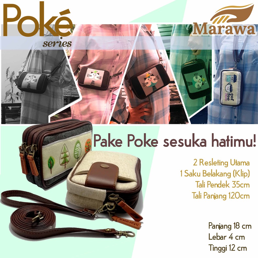 Poke Marawa - dompet hp