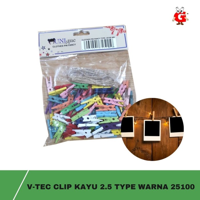 

Jepitan Kayu - Wooden Clip - Klip Jepit Kayu - 2.5 cm