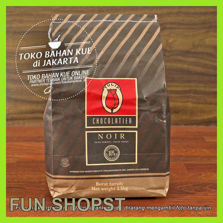 

TULIP CHOCOLATIER NOIR HITAM COCOA PURE KAKAO BUBUK COKLAT BUBUK 250GR