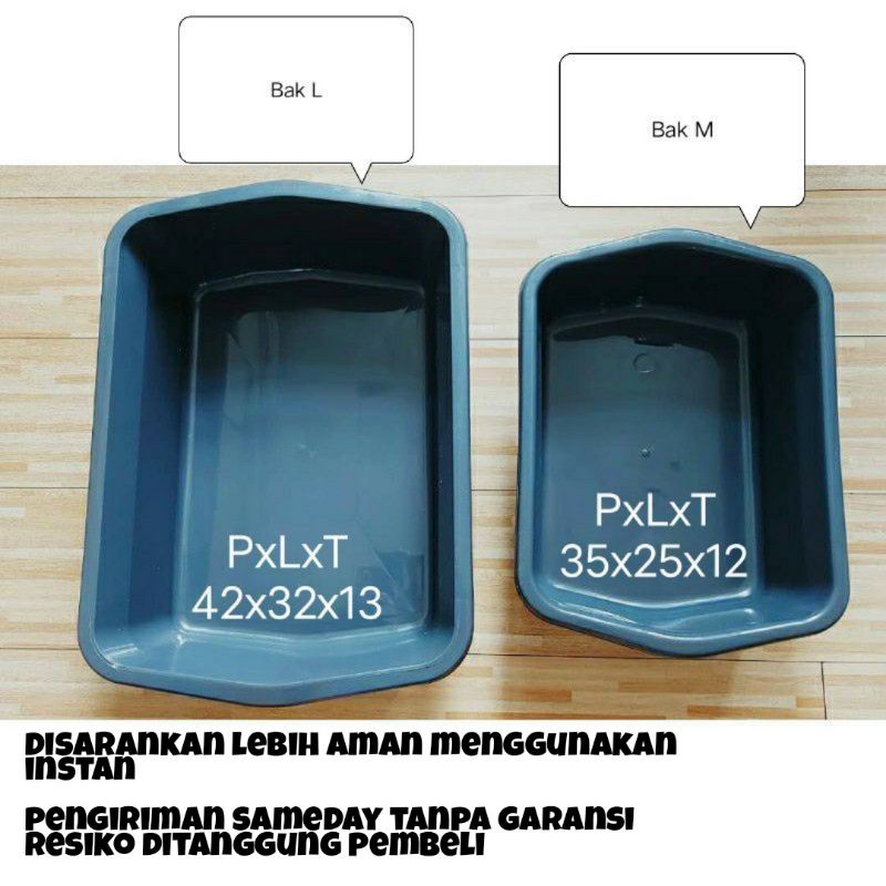 Bak pasir kucing litter box L dan M