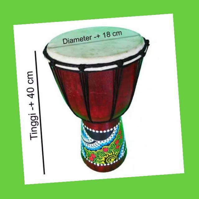 DT-16063 Jimbe Ukuran Sedang / Tam tam / Gendang  - alamat musik tradisional
