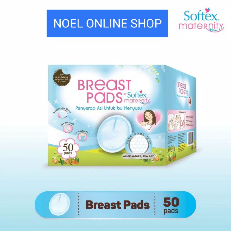 Softex Maternity Breast Pads 50 Pads