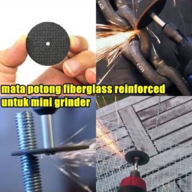 Mata Potong besi mini grinder Cut Off Mini Gerinder Mata Potong Reinforced Fiberglass Mini Grinda