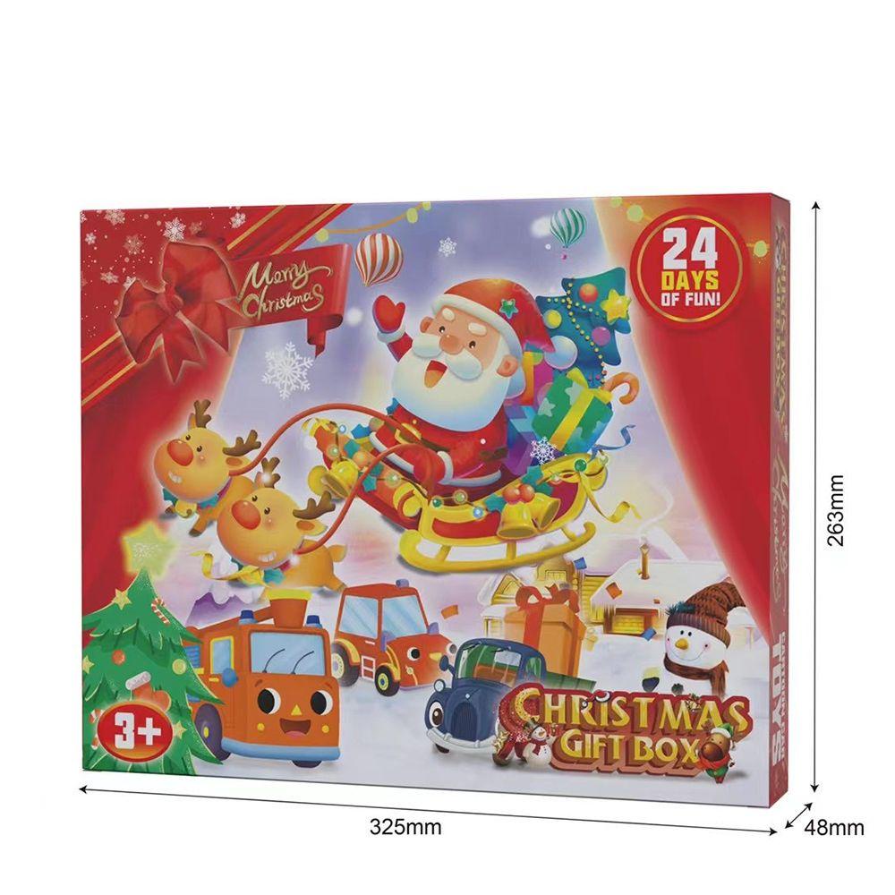 R-flower Advent Blind Box Holiday Anak 24hari Hadiah Natal Countdown Kalender