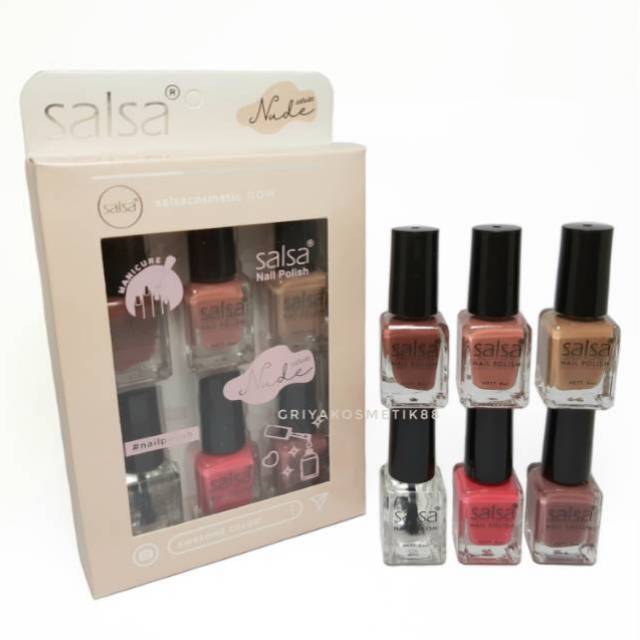 KUTEK SALSA NUDE SERIES ISI 6 PCS BPOM