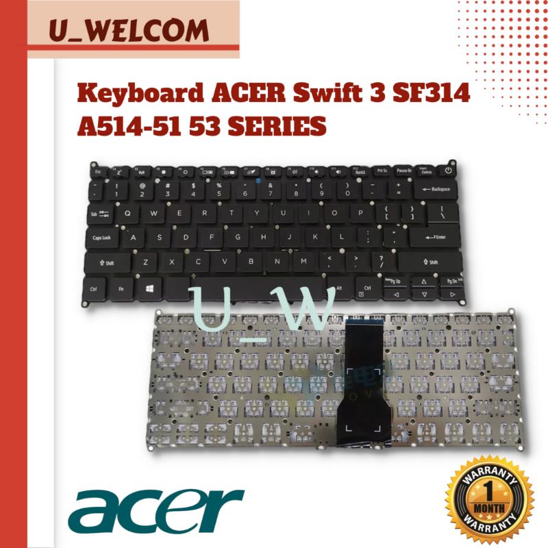 Keyboard Laptop Acer a514-53 A514-51kg