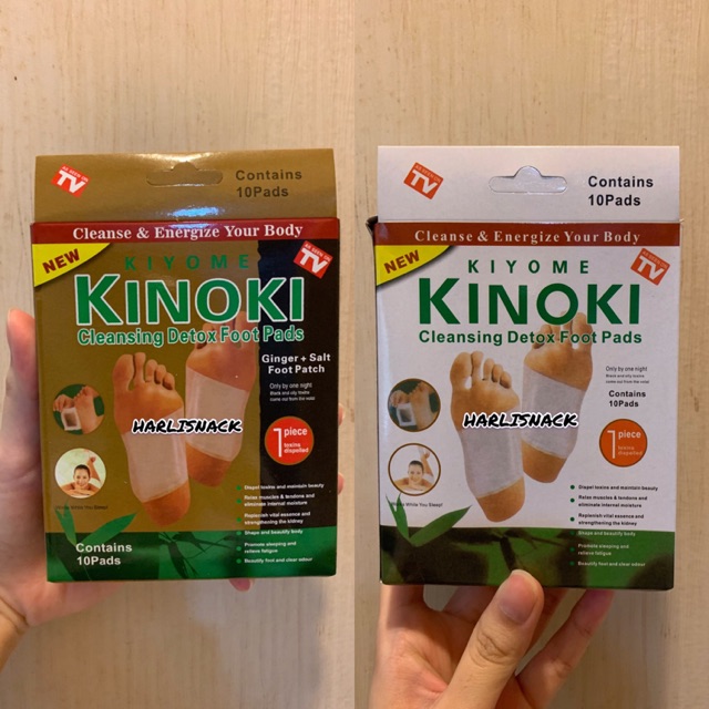 

Kinoki Detox GOLD & kinoki detoxification putih koyo penyerap racun Per Box isi 5 pasang (10 pcs)