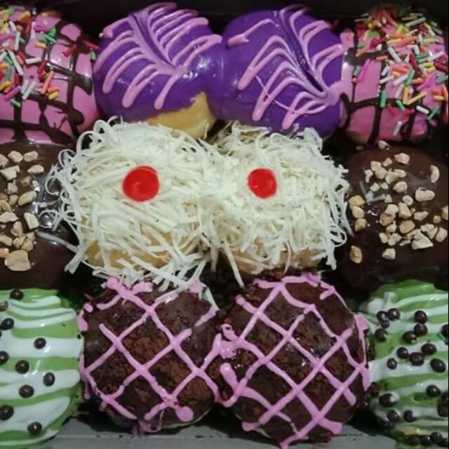 

My donuts coklat topping