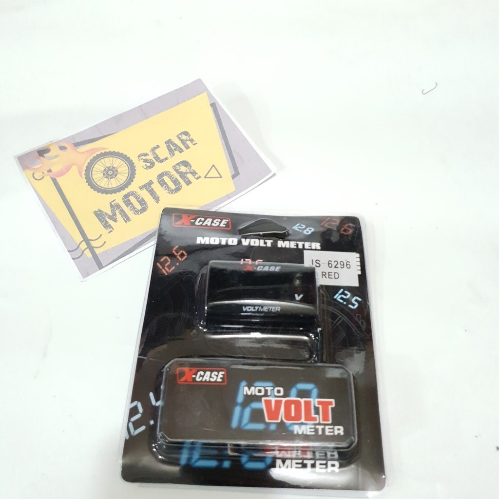 Voltmeter Ukur Aki Digital Volt meter Km AC DC Variasi Walterpof Universal semua motor motor