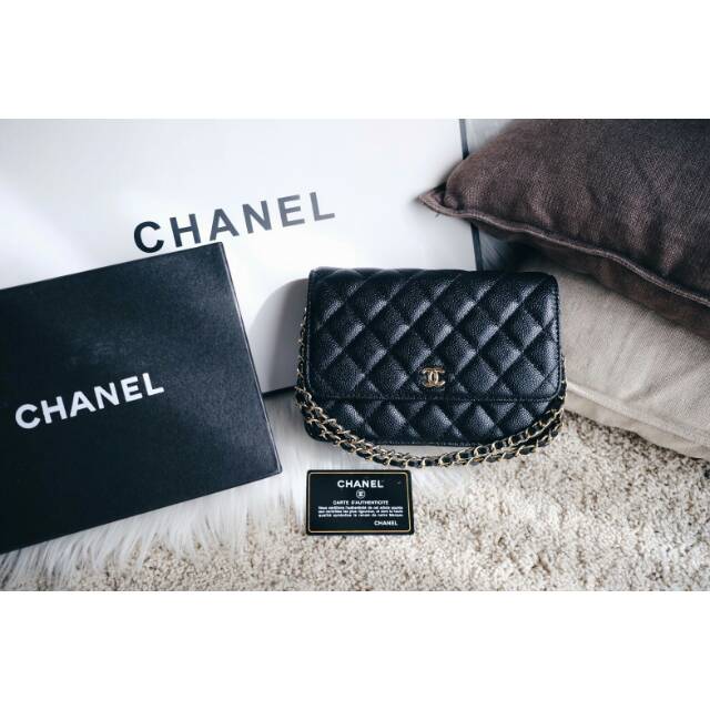 Chanel WOC Classic Caviar