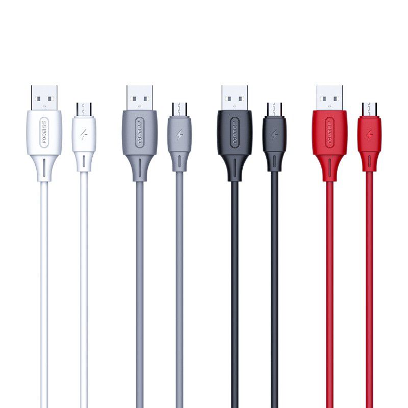 Kabel Data Micro Usb Type C Fast Charging 100Cm 2.4A Quick Cable Bulat Oppo Vivo Universal Smartphone