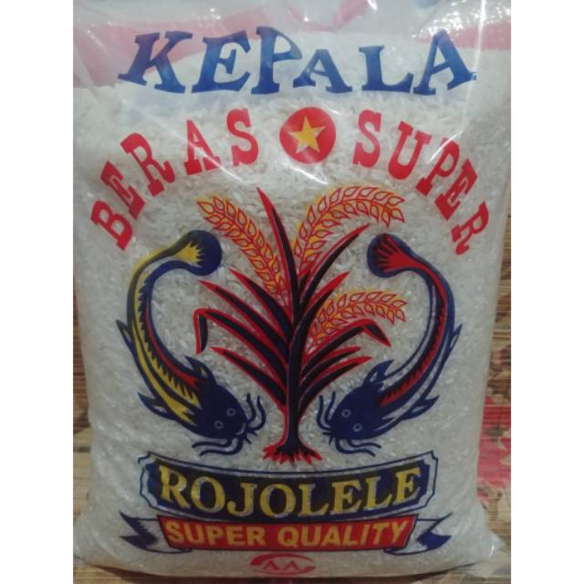 

Beras super cap rojolele 5kg