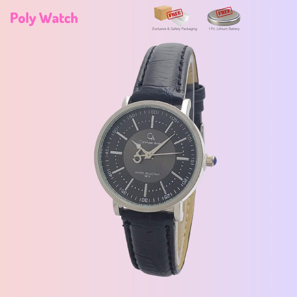 Jam Tangan Fashion Wanita Kulit Christyan Arden Original CA3124