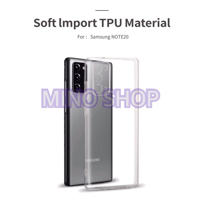 SOFTCASE TRANSPARAN SAMSUNG NOTE 20 PREMIUM CLEAR SOFT CASE