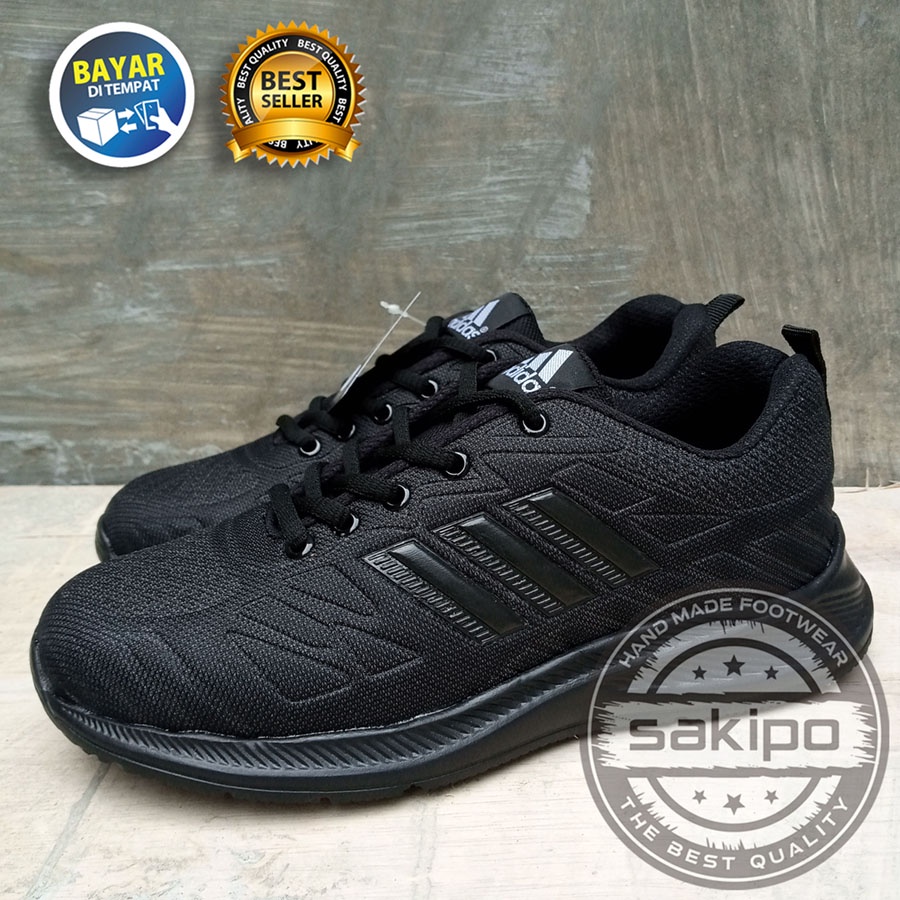 PROMO BTS KEMBALI SEKOLAH !! SEPATU SEKOLAH HITAM POLOS SD SMP SMA SMK KULIAH UKURAN 36-43 / SEPATU BERTALI ANAK SEKOLAH WARNA HITAM / SAKIPO