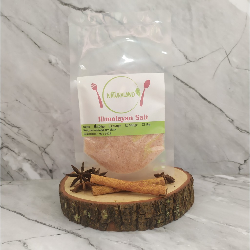 

Natural Himalayan Salt / Garam Himalaya Natural (Original) - Kemasan 100 GR