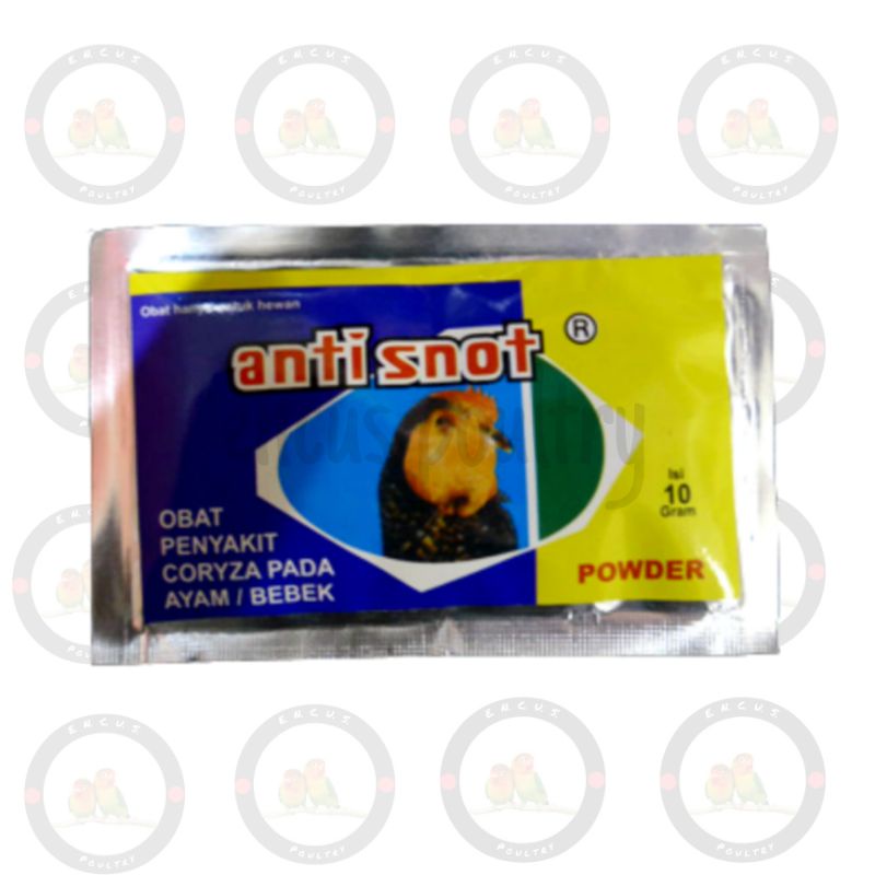 ANTI SNOT OBAT SNOT CORYZA PADA AYAM ATAU BEBEK EKA FARMA
