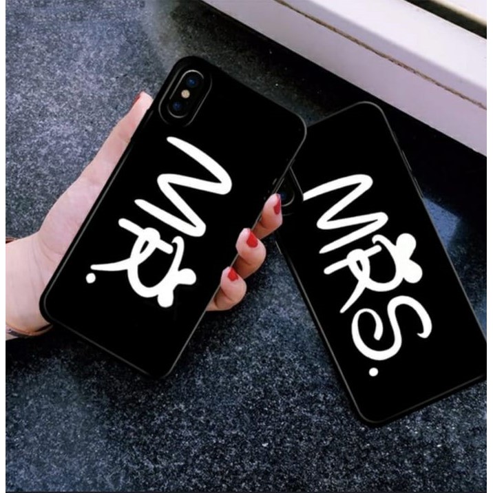 [P05] Couple Mr &amp; Mrs Phone Case Hard For All Type