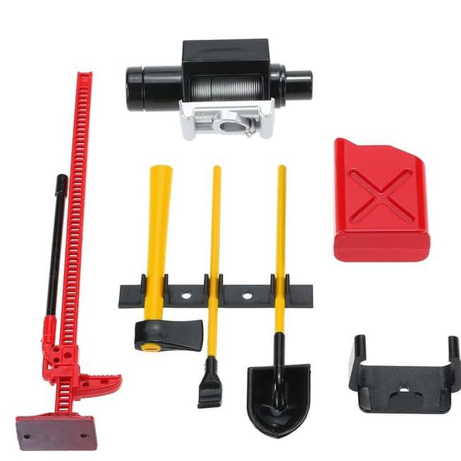 Decoration Tool Set Kit RC Accessories for RC Adventure Rock Crawler