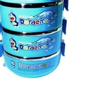 ☄ Rantang Karakter 3 Susun Motif Lunch Box Tempat Nasi Sayur Unik Lucu - CarMerahPutih ➴