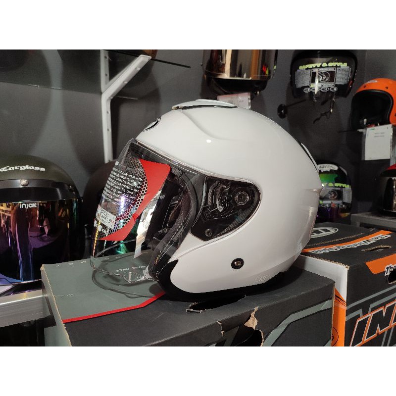 KYT Kyoto Black Doff, Maroon Doff, White Glossy, Grey Doff, Black Glossy