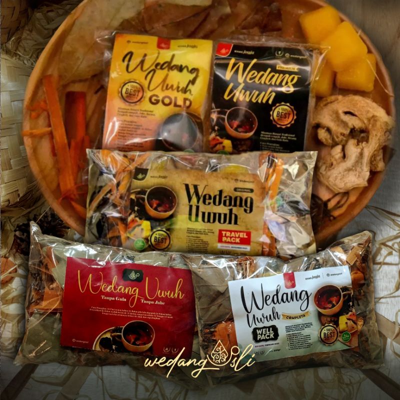 Jual All Series Wedang Uwuh Khas Jogja Komplit Herbal Rempah Original Premium Gold