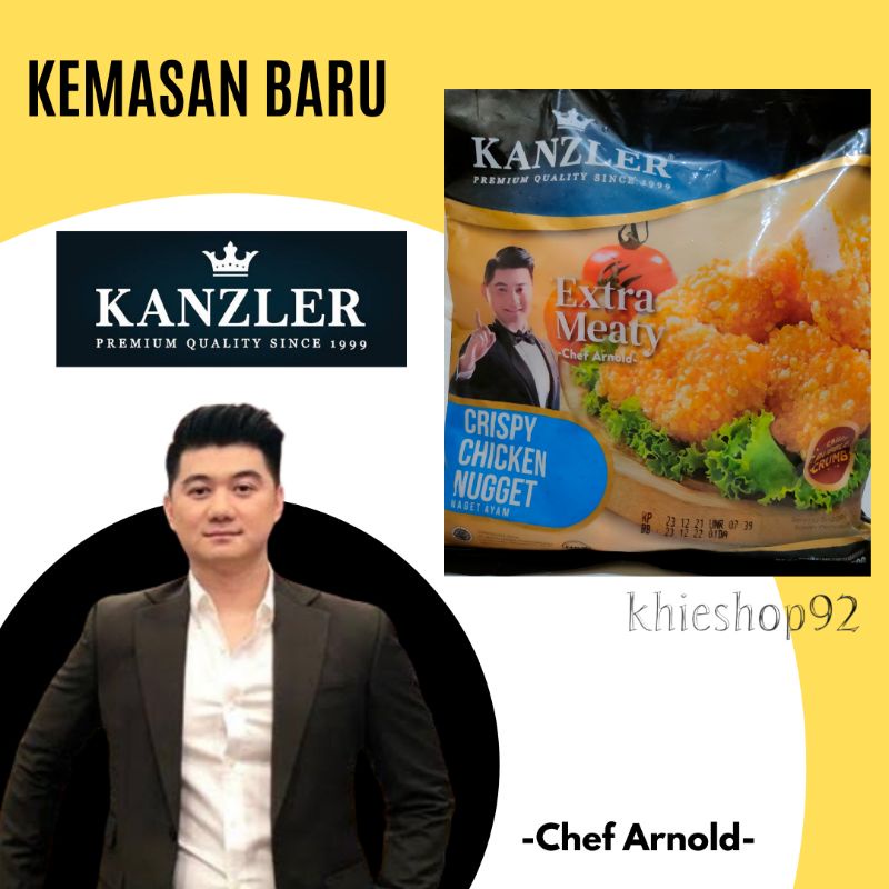 

KANZLER Nugget Crispy Chicken Nugget 450 gram