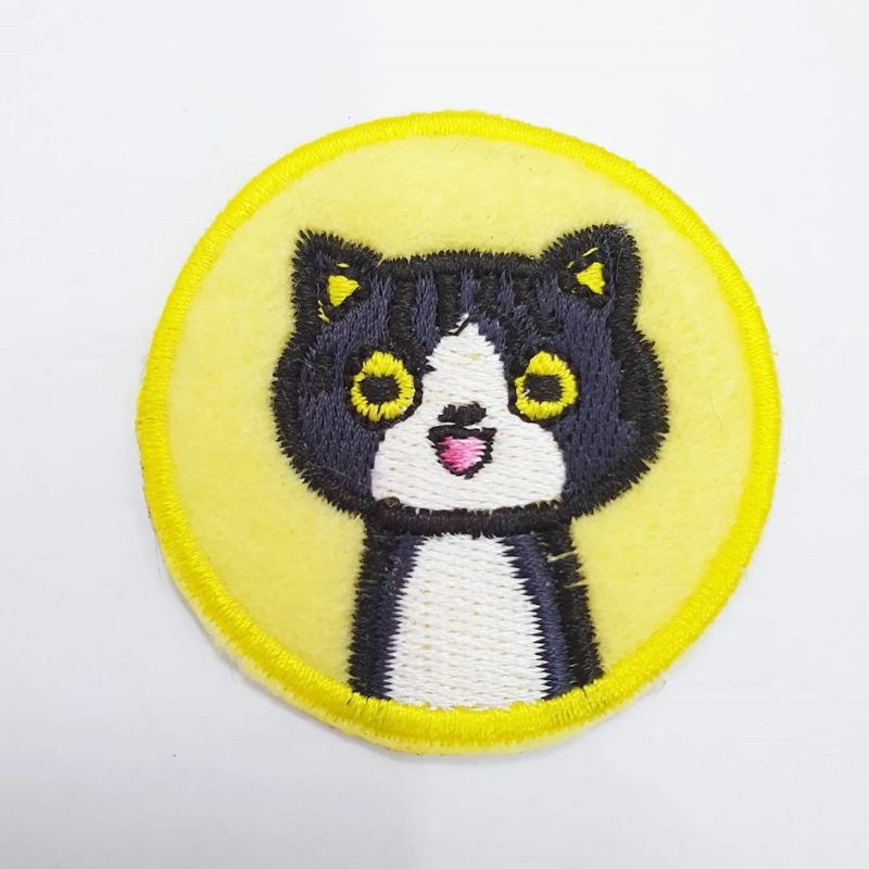 Patch Kucing/Patch Dog/Patch Animal/Patch Bordir Kucing