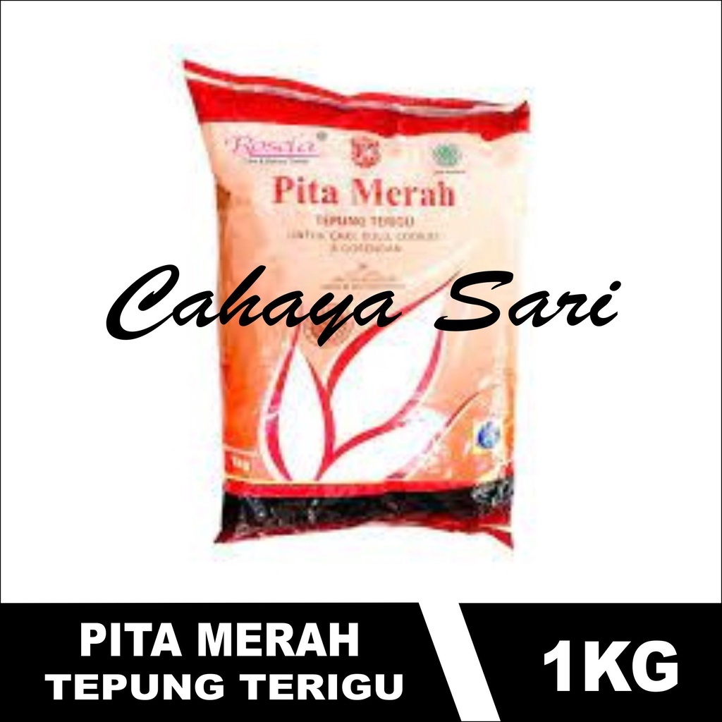 

TEPUNG TERIGU 1 KG / PITA MERAH