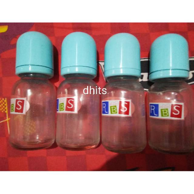 Botol Asi Kaca RBS 120ml (4 botol)