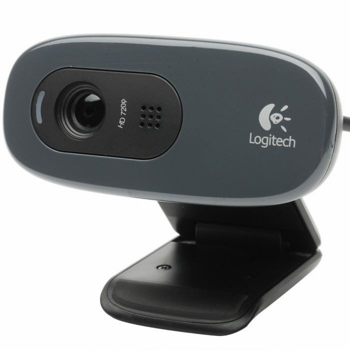 Logitech USB HD Webcam C270 with Microphone | GARANSI Resmi 1TH