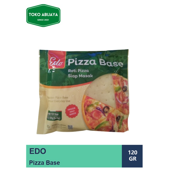 

Edo Pizza Base ( Roti Pizza) siap masak berat 120 gram