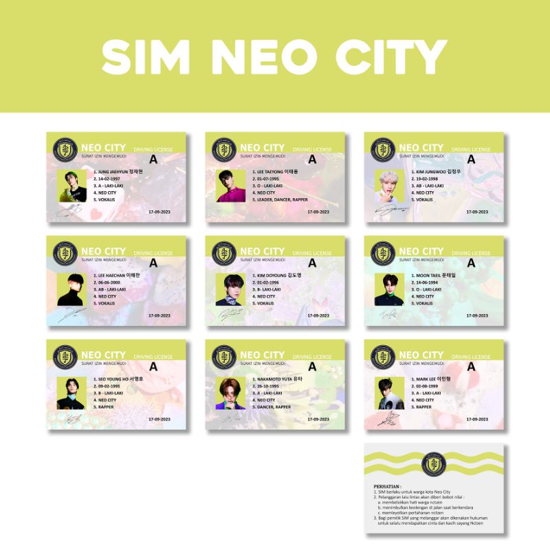 SIM NCT NEO CITY PVC