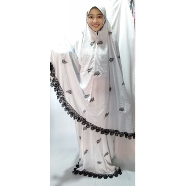 Mukena Rayon Putih