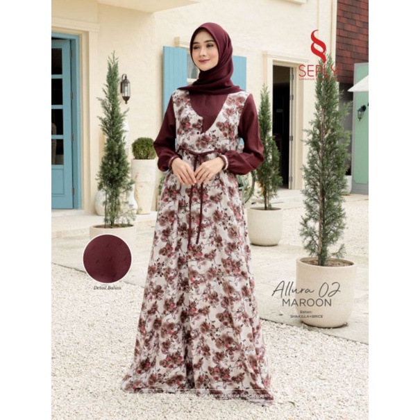 GAMIS SEPLY ALLURA 02 MAROON ALURA 02 MARUN