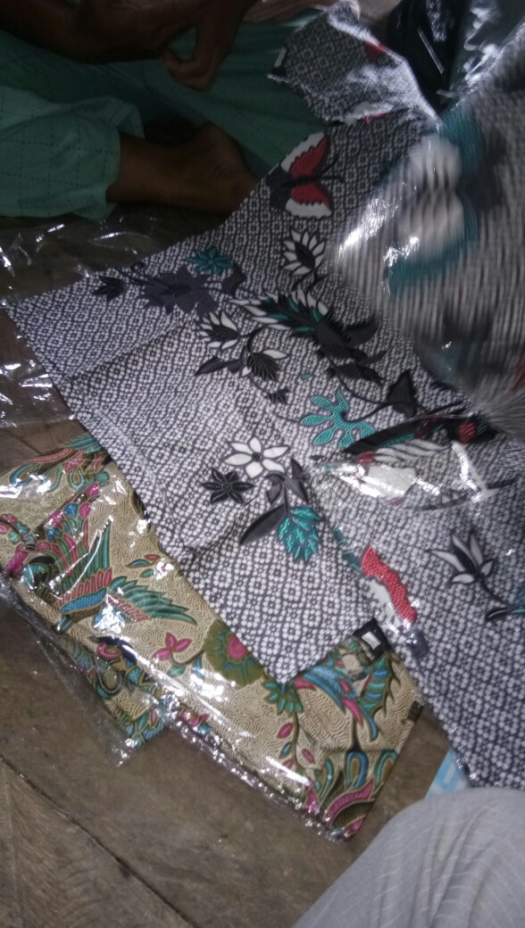 Maura Couple - Sania Ruffle Batik Couple Ori Ndoro Jowi Dnt