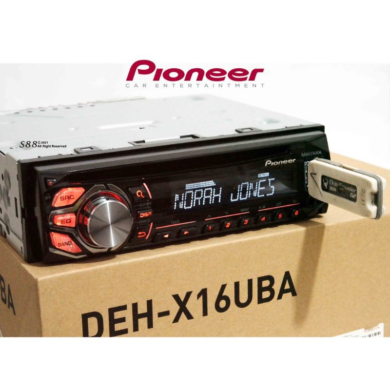 Single Din Pioneer DEH-X16UBA