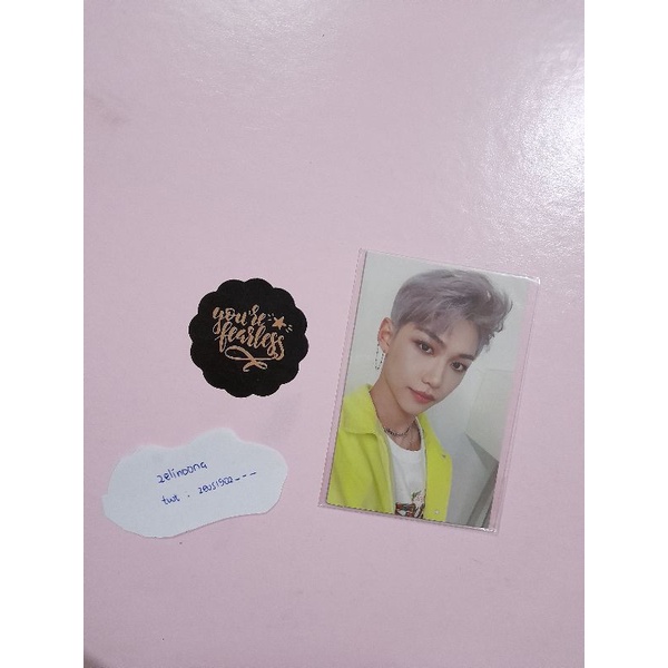 Photocard PC Felix Jeongin I.N Ayen Yongbok Concept B Go Live God's Menu