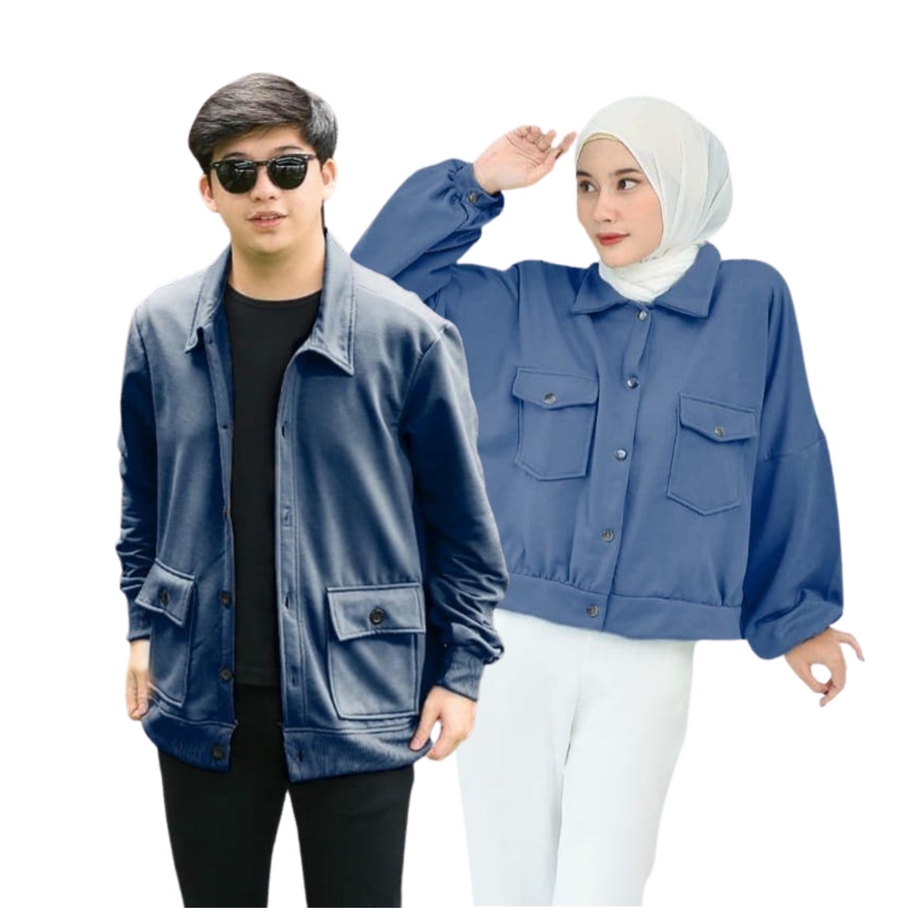 OlinXRaihan - Jaket Button Couple Terbaru