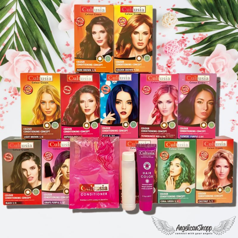 CULTUSIA HAIR COLOR / CULTUSIA PEWARNA RAMBUT / CULTUSIA SEMIR RAMBUT