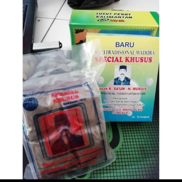 

Jamu Special khusus Bp K SAUM /H. MURAIS berkhasiat nyata, IMUN tubuh terjaga ,stamina tetap prima.(ada kesaksian).