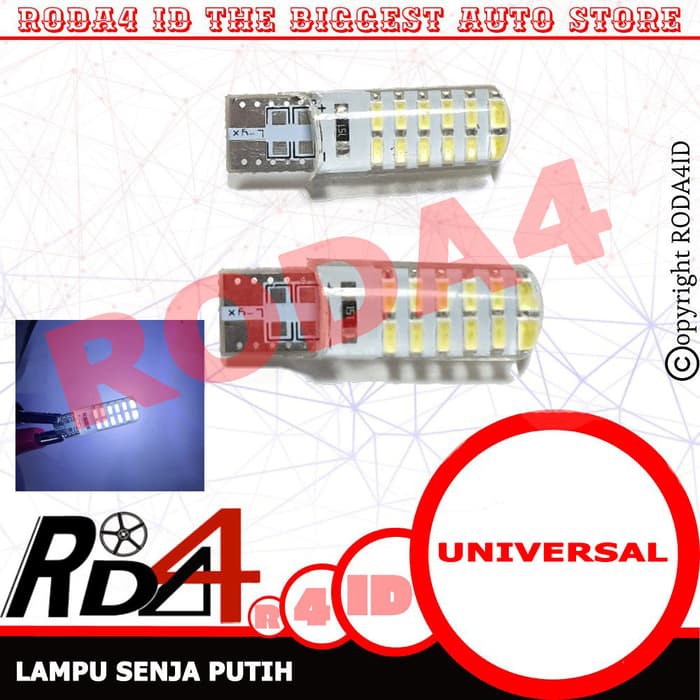 Lampu Senja kecil mobil Model tancap LED Putih