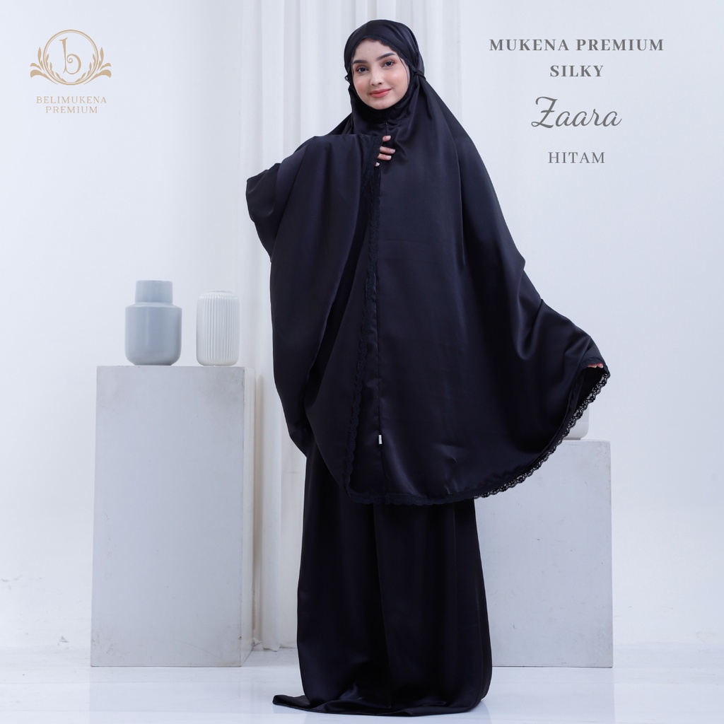 Mukena Dewasa 2in1 Premium Zaara Silky Set Sajadah