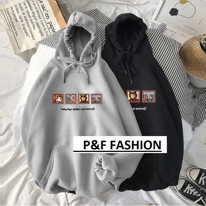 Hoodie Jumper Enjog Dops Gation/Sweater Fashion wanita